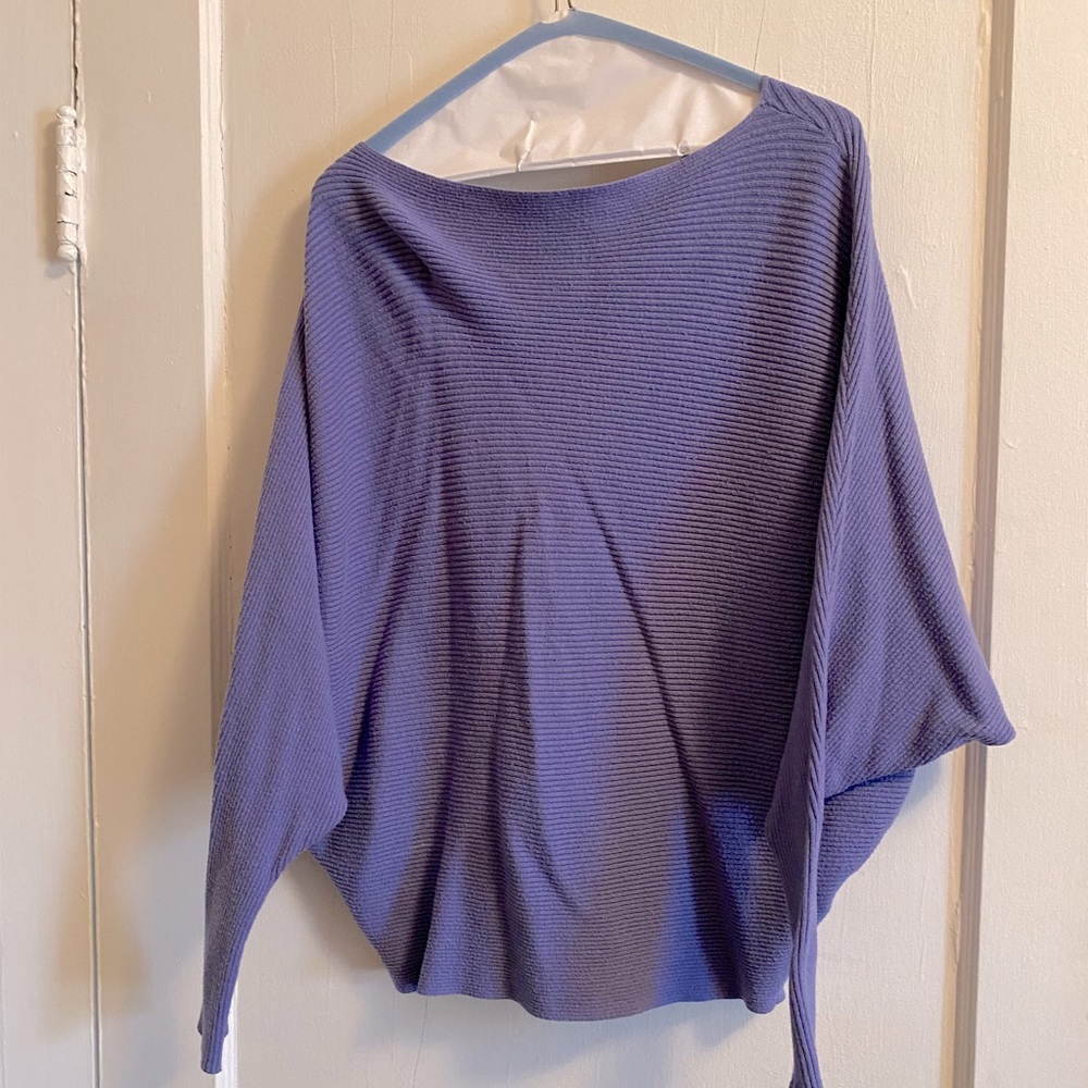 Philosophy sweater poncho
